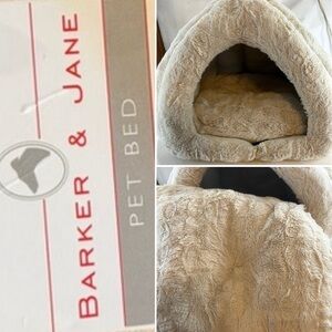 Pet Tent-Soft Bed for Dog and Cat Tan/Beige